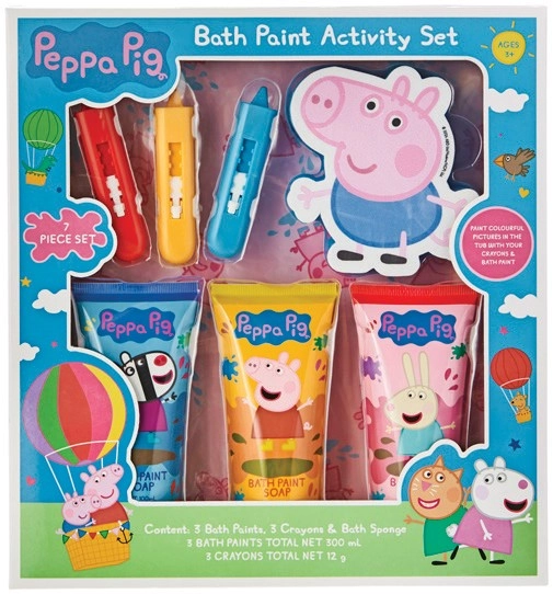 Peppa Pig Bath Paint Activity Set