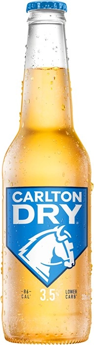 Carlton Dry Mid 3.5% Bottles 330mL