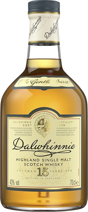 Dalwhinnie 15 Year Old Highland Single Malt Scotch Whisky 700mL