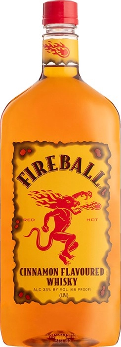 Fireball Cinnamon Flavoured Whisky 1.14L