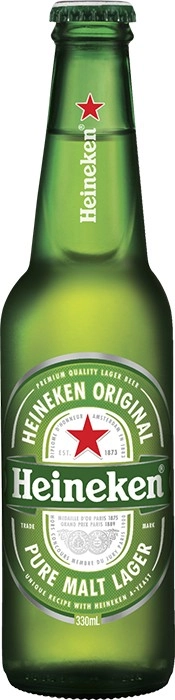 Heineken Lager Bottles 330mL