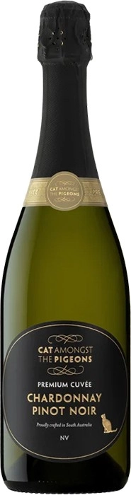 NEW Cat Amongst The Pigeons Premium Cuvee Chardonnay Pinot Noir NV