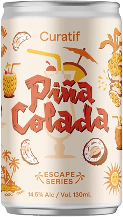 NEW Curatif Pina Colada Cans 130mL