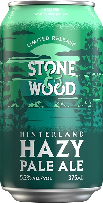 Stone & Wood Hinterland Hazy Pale Ale Can 375mL