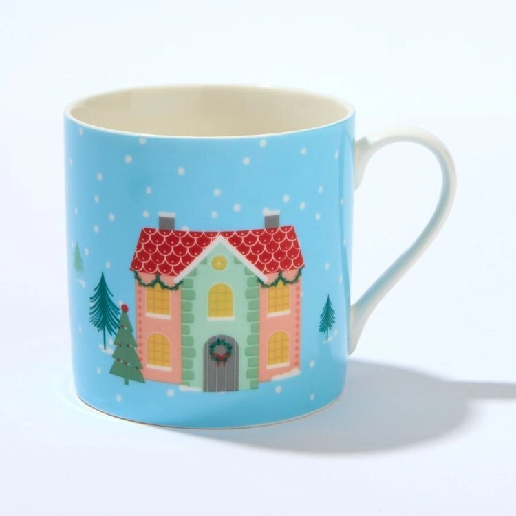 Christmas Village Rim Mug 400 ml