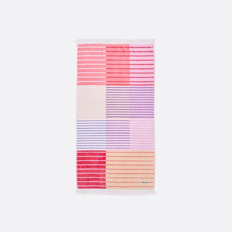 Dri Glo Lonni Beach Towel Peach 95 x 175 cm