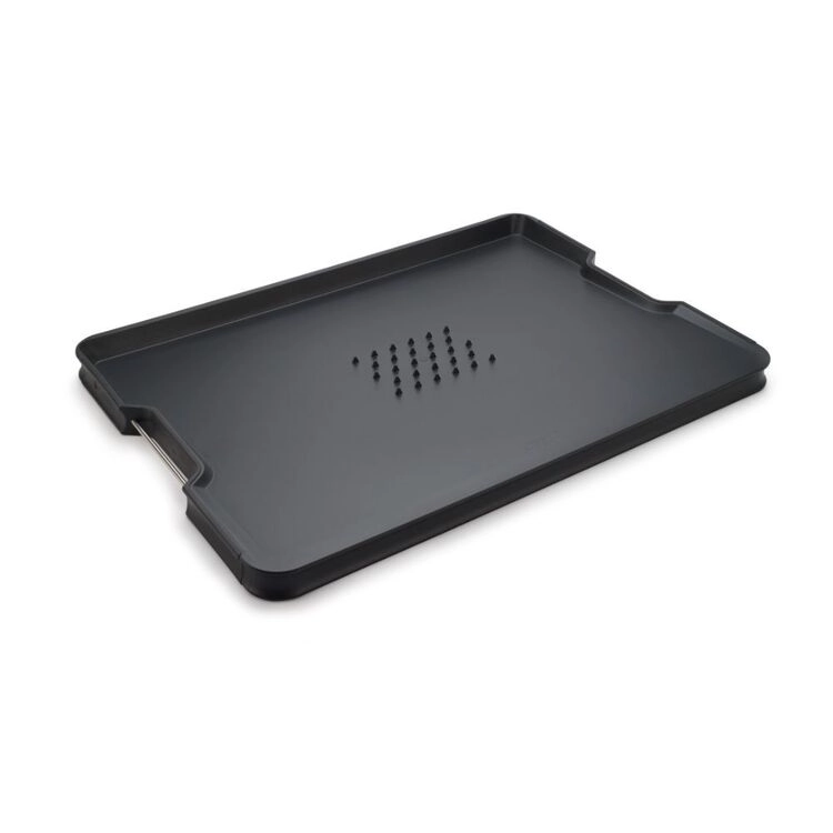 Joseph Joseph Cut & Carve Plus X-Large Chopping Board Black