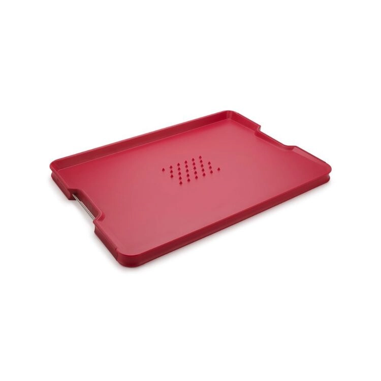 Joseph Joseph Cut & Carve Plus X-Large Chopping Board Red