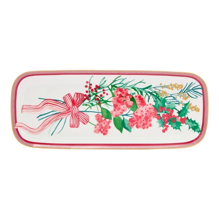 Maxwell & Williams Festive Flora 40 x 16 cm Oblong Platter