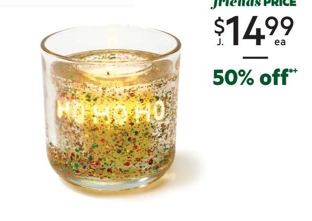 Soren Hohoho Light Up Candle Multicoloured