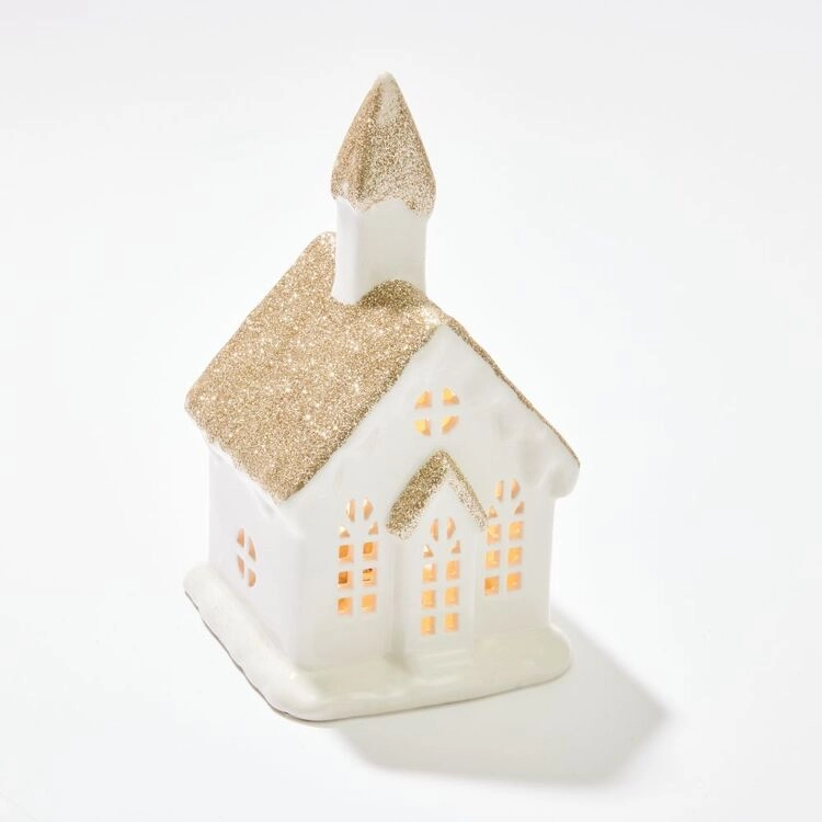 Soren Light Up Porcelain House 18.5 cm