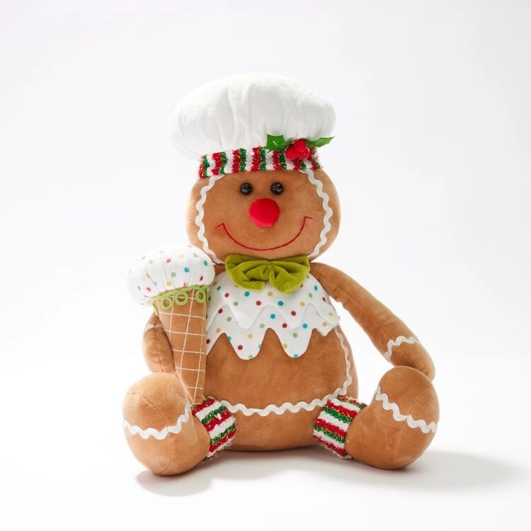 Soren Sitting Gingerbread Man