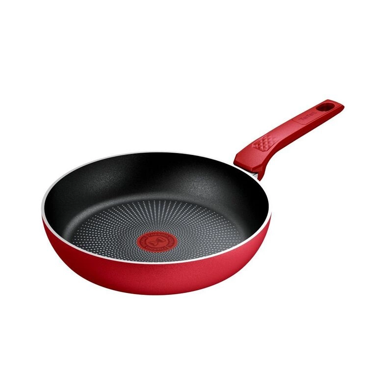 Tefal Daily Expert 24 cm Induction Non-Stick Frypan Red