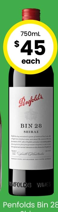 Penfolds Bin 28 Shiraz