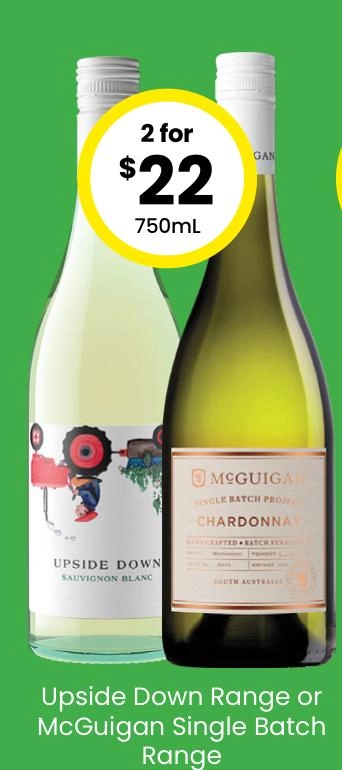 Upside Down Sauvignon Blanc 750ml