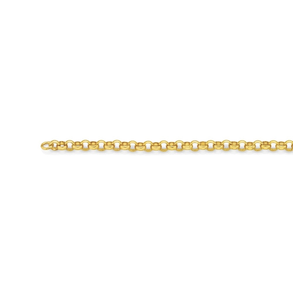 9ct Gold 50cm Solid Belcher Chain