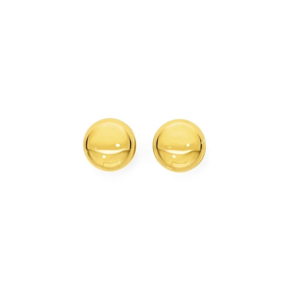 9ct Gold 5mm Ball Stud Earrings