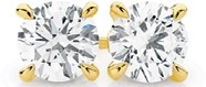 Alora 14ct Gold 1 Carat Lab Grown Diamond Earrings