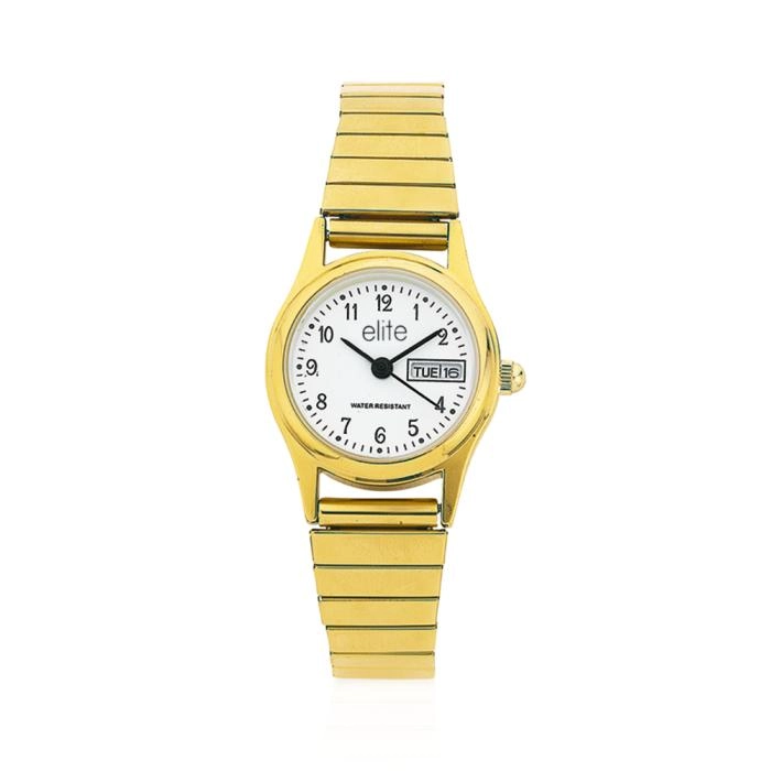 Elite Expandable Band Ladies Watch