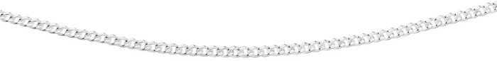 Sterling Silver 50cm Curb Chain