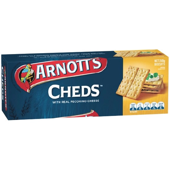 Arnott’s Blue Box Crackers 250g