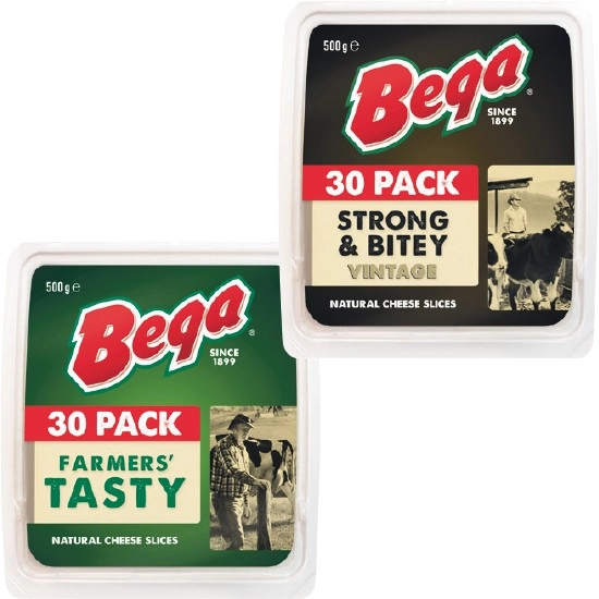 Bega Sliced Cheese 500g