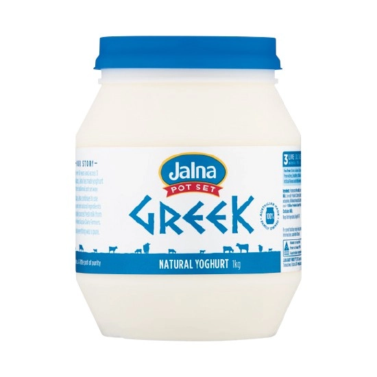 Jalna Greek Yoghurt 1 kg – From the Fridge