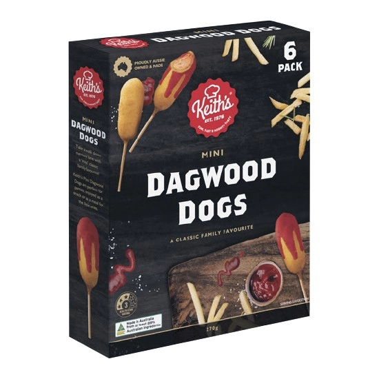 Keith’s Foods Mini Dagwood Dogs 270g