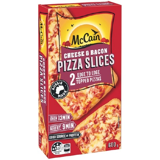 McCain Pizza Slices 540-600g – From the Freezer