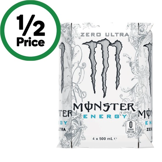 Monster Energy Drink 4 x 500ml