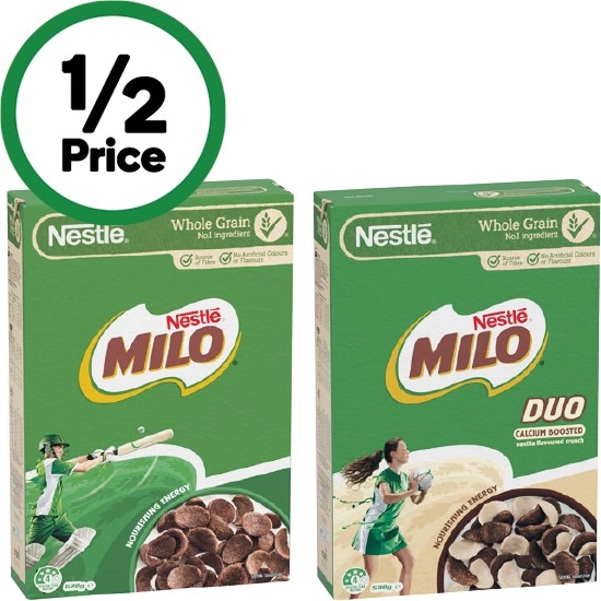 Nestle Milo Cereal 535-620g