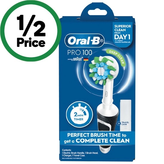 Oral-B Pro 100 Cross Action Electric Toothbrush