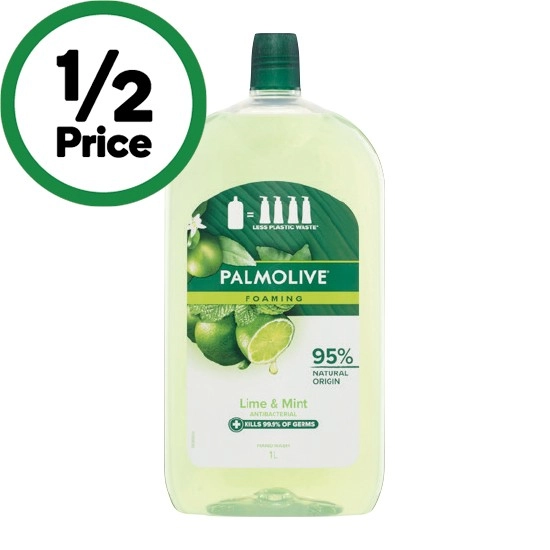 Palmolive Foaming Liquid Hand Wash Refill 1 Litre