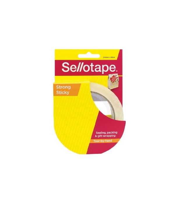 Sellotape Sticky Roll 24mm x 66m