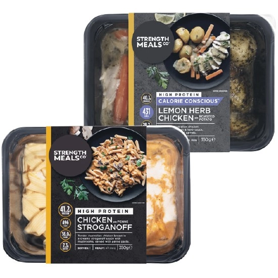 Strength Meals Co Ready Meals 350g – From the Fridge