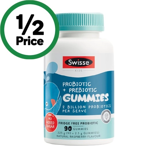 Swisse Kids Probiotic + Prebiotic Gummies Pk 90~