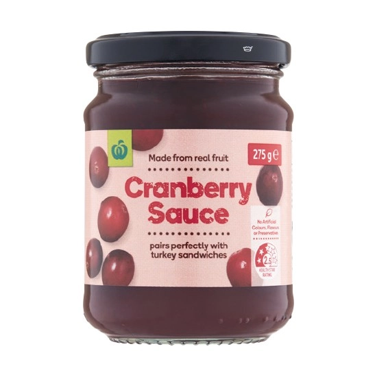 Woolworths Cranberry Sauce 275g