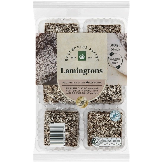 Woolworths Lamingtons Pk 6-18