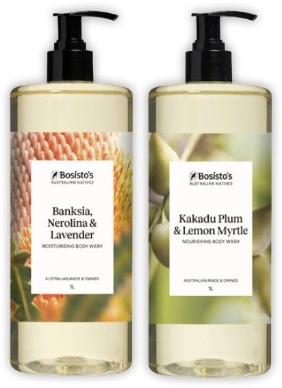 Bosisto's Body Wash 1 Litre