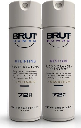 Brut Human Antiperspirant Deodorant 130g