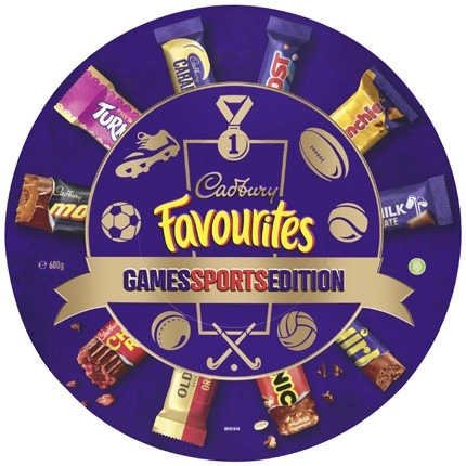 Cadbury Favourites Games Tin 600g