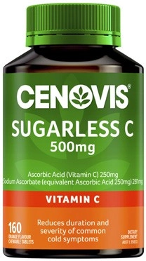 Cenovis Sugarless C 500mg Tablets 160 Pack