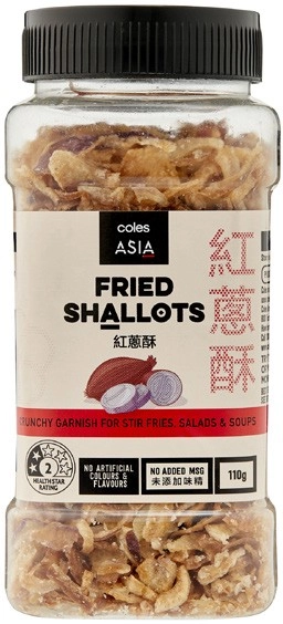 Coles Asia Fried Shallots 110g