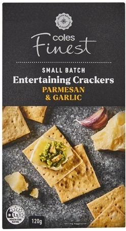 Coles Finest Crackers 120g