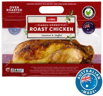 Coles Hot Roast RSPCA Approved Chicken