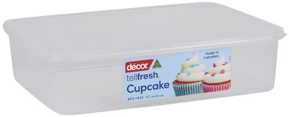 Décor Tellfresh Cupcake Storer 4 Litre