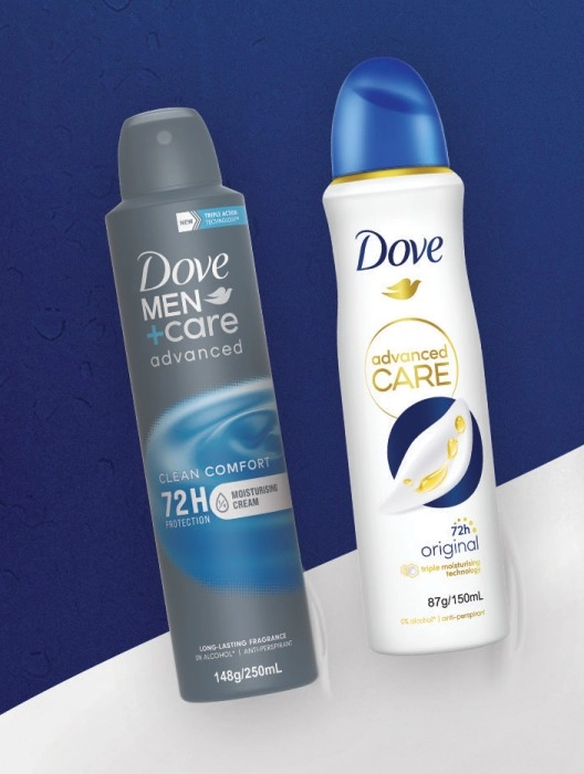 Dove Advanced Care Antiperspirant Aerosol Deodorant 250mL