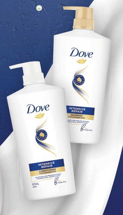 Dove Shampoo or Conditioner 820mL