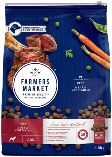 Farmers Market Dry Dog Food 6.5kg-6.8kg