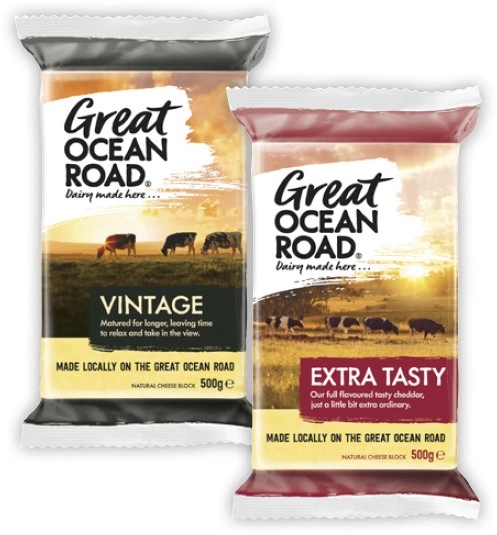 Great Ocean Road Cheese Block 500g